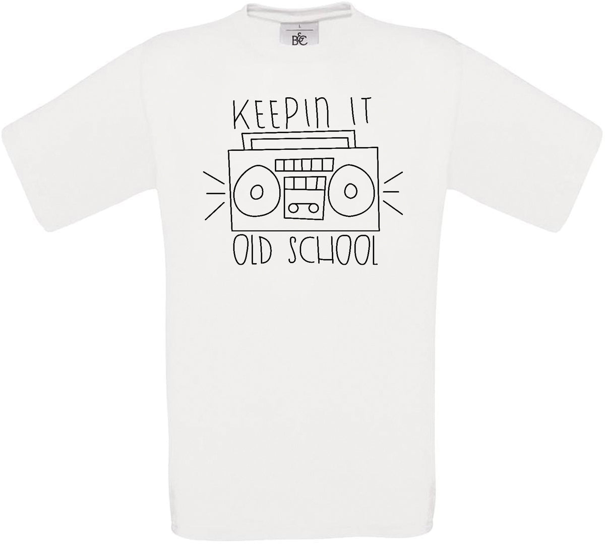 Keepin It Old School Crew Neck T-Shirt