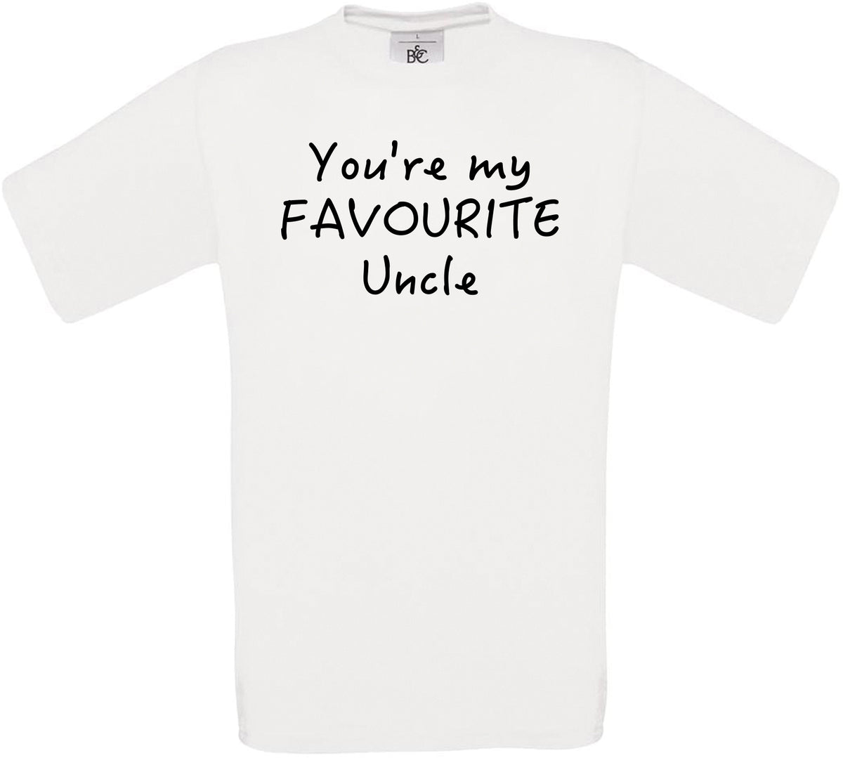 You're My Favourite Uncle Crew Neck T-Shirt
