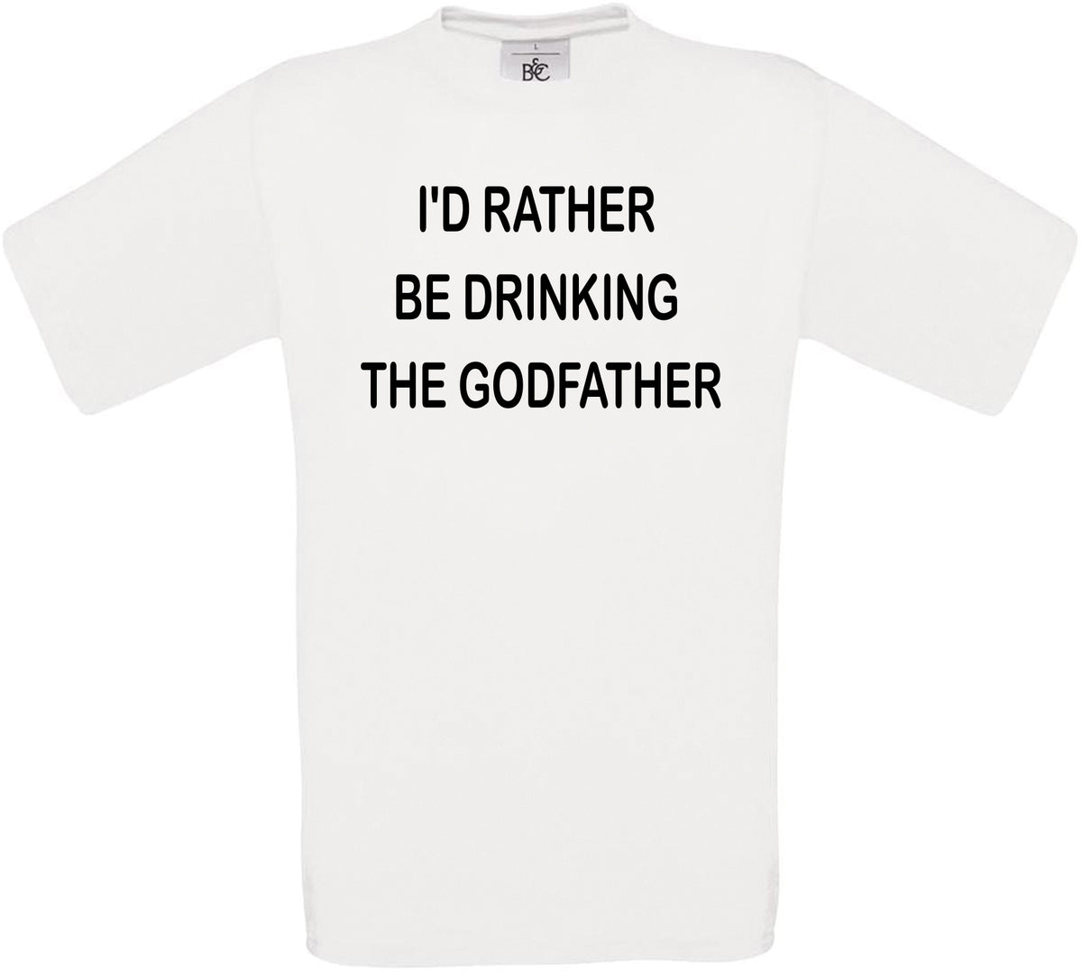 I'd Rather Be Drinking The Godfather Crew Neck T-Shirt
