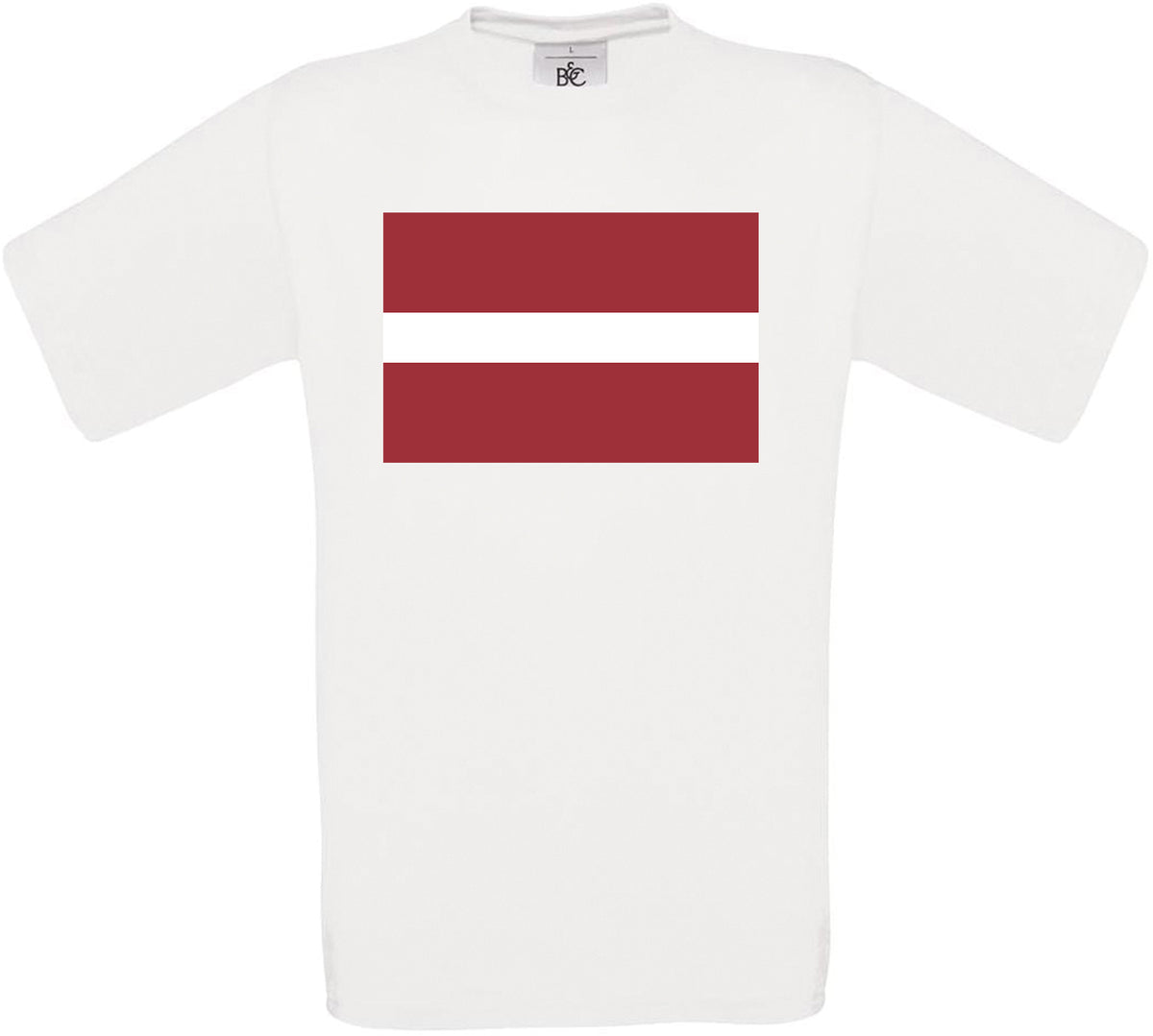 Lebanon Standard Flag Crew Neck T-Shirt