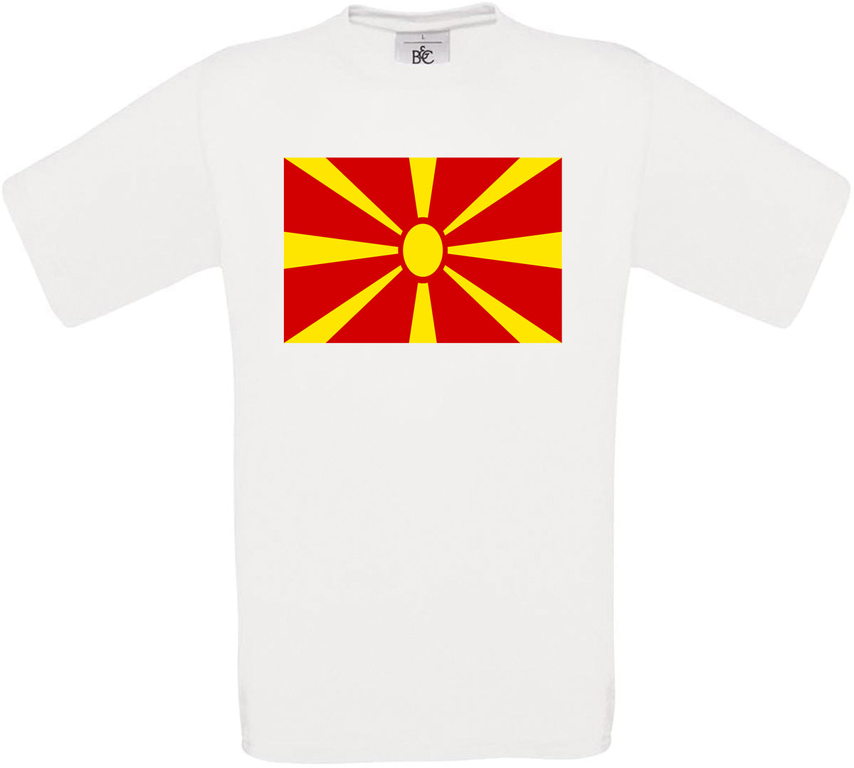 Malawi Standard Flag Crew Neck T-Shirt