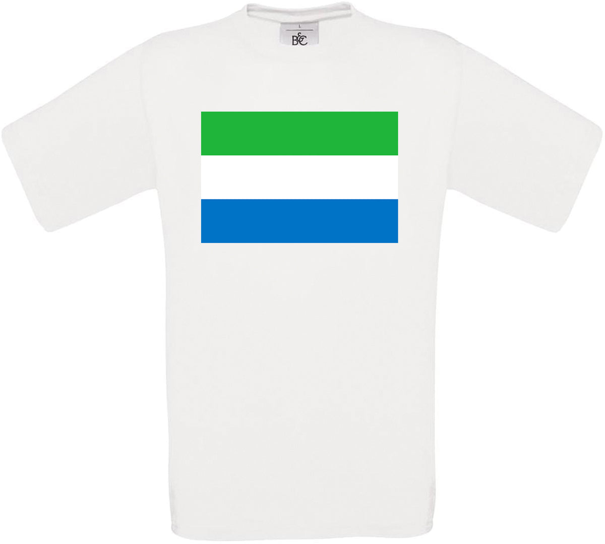 Singapore Standard Flag Crew Neck T-Shirt