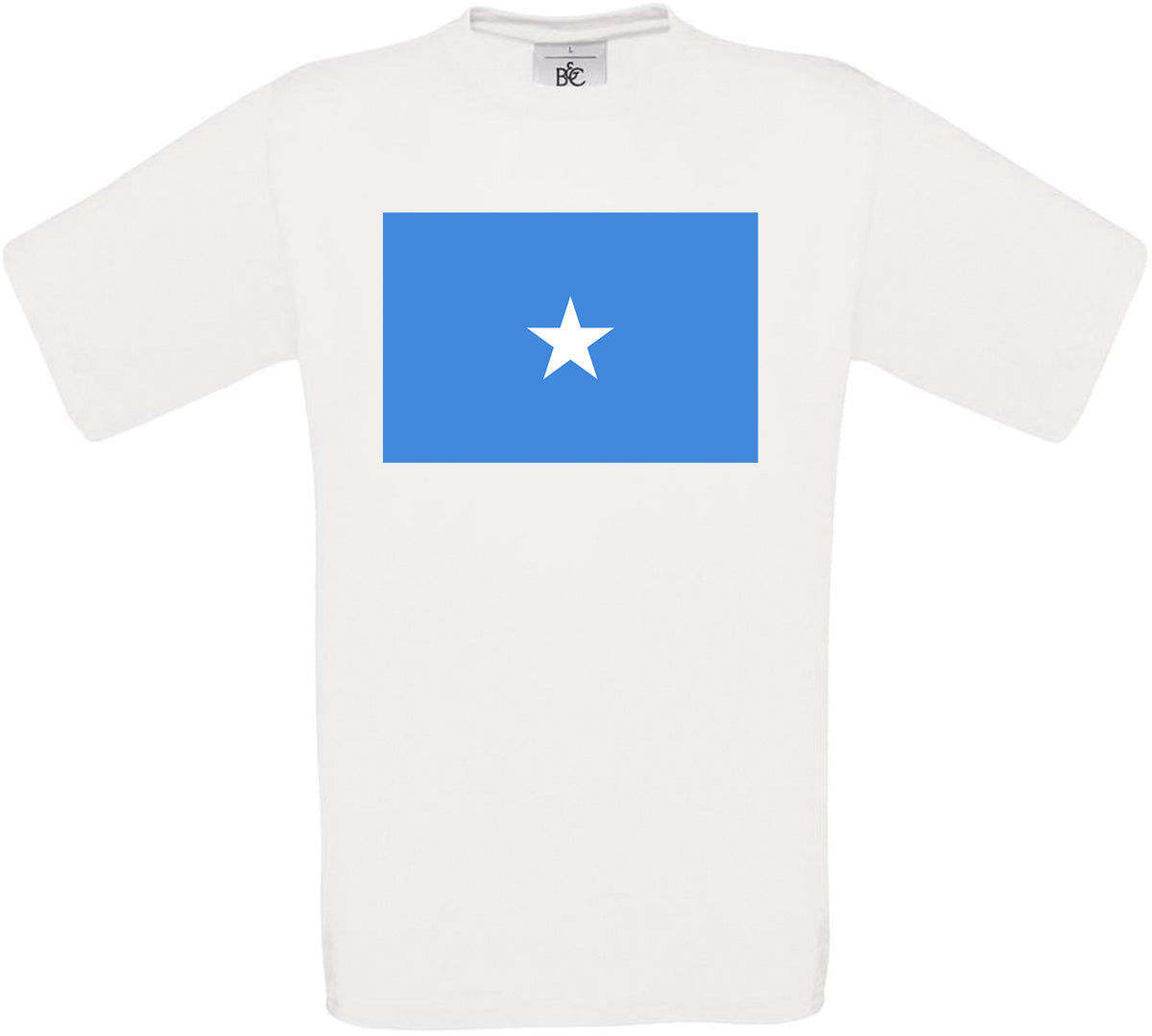 South Africa Standard Flag Crew Neck T-Shirt