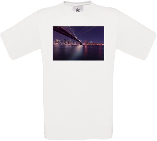 New York Sky Line Crew Neck T-Shirt