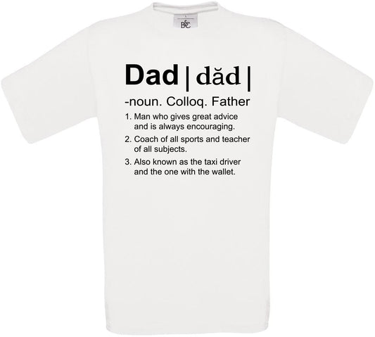 Meaning of Dad Crew Neck T-Shirt