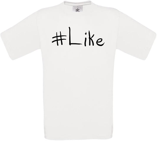 #Like Crew Neck T-Shirt