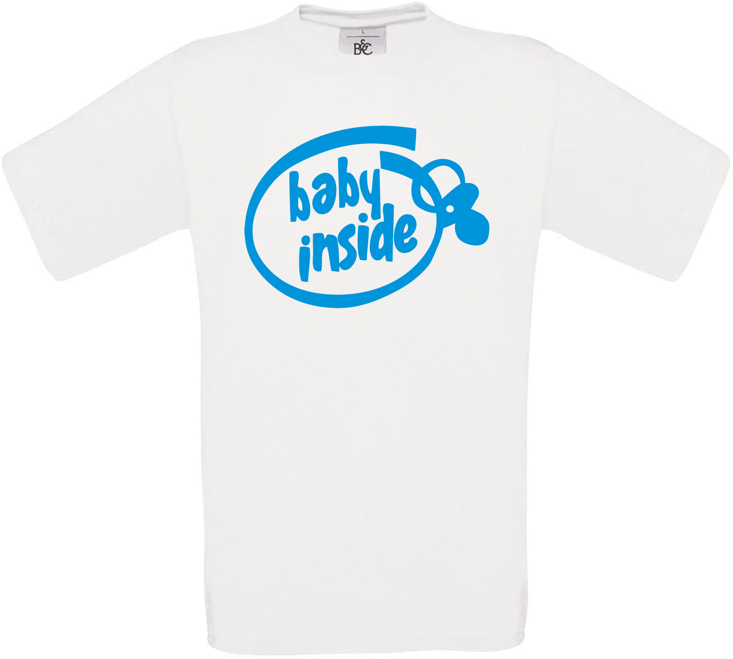 Baby Inside Crew Neck T-Shirt