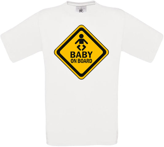 Baby on Board Crew Neck T-Shirt