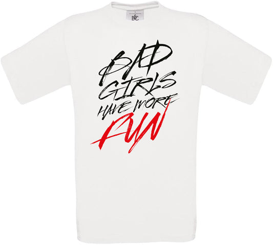 Bad Girls Have More Fun Crew Neck T-Shirt