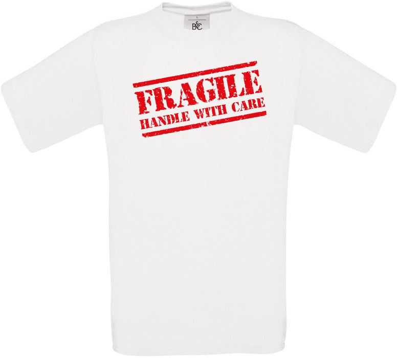 Fragile Handle with Care Crew Neck T-Shirt