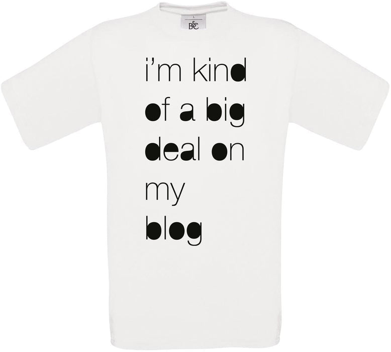 Kind of a big deal on my blog Crew Neck T-Shirt