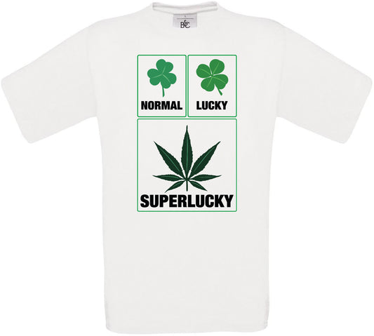 Normal Lucky Superlucky Crew Neck T-Shirt