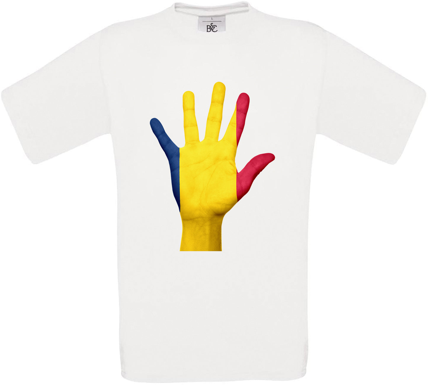 Chad Hand Flag Crew Neck T-Shirt