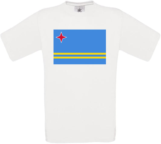 Azerbaijan Standard Flag Crew Neck T-Shirt