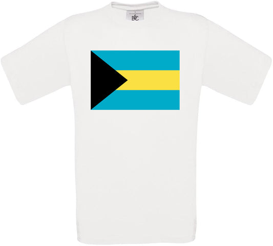 Bahrain Standard Flag Crew Neck T-Shirt