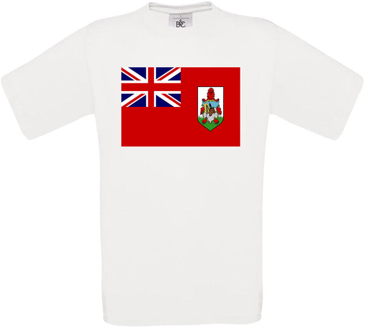 Bhutan Standard Flag Crew Neck T-Shirt