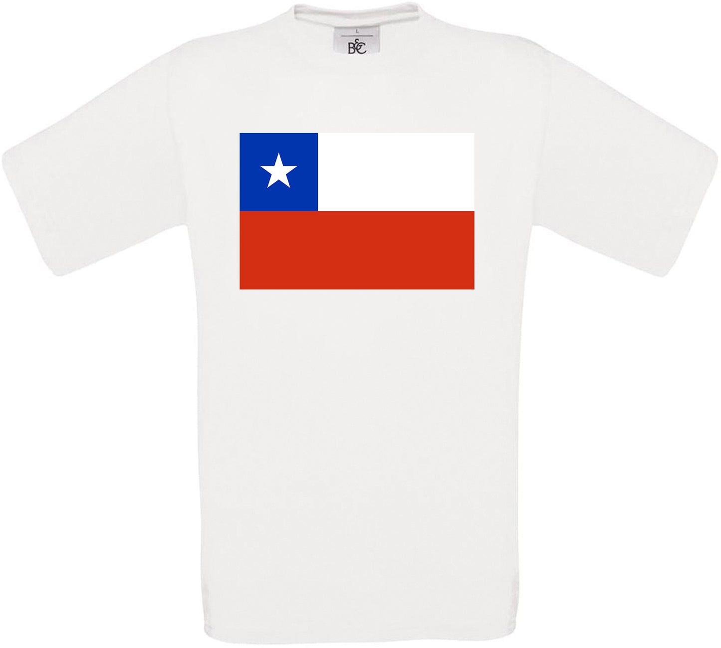 China Standard Flag Crew Neck T-Shirt