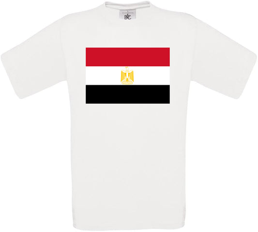 El Salvador Standard Flag Crew Neck T-Shirt