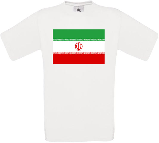 Iraq Standard Flag Crew Neck T-Shirt