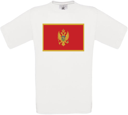 Morocco Standard Flag Crew Neck T-Shirt