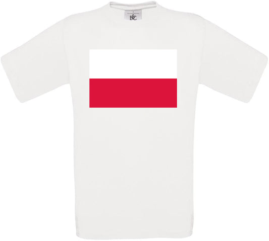 Portugal Standard Flag Crew Neck T-Shirt