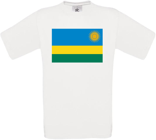 Saint Kitts and Nevis Standard Flag Crew Neck T-Shirt