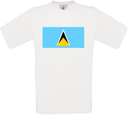 Saint Vincent and the Grenadines Standard Flag Crew Neck T-Shirt