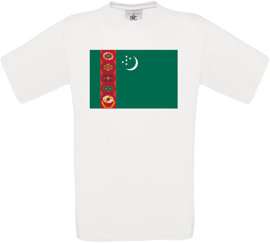 Tuvalu Standard Flag Crew Neck T-Shirt